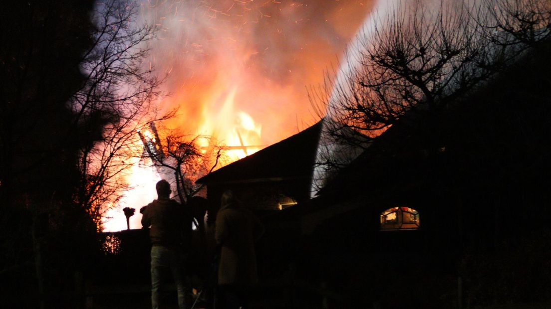 Brand in Polsbroek