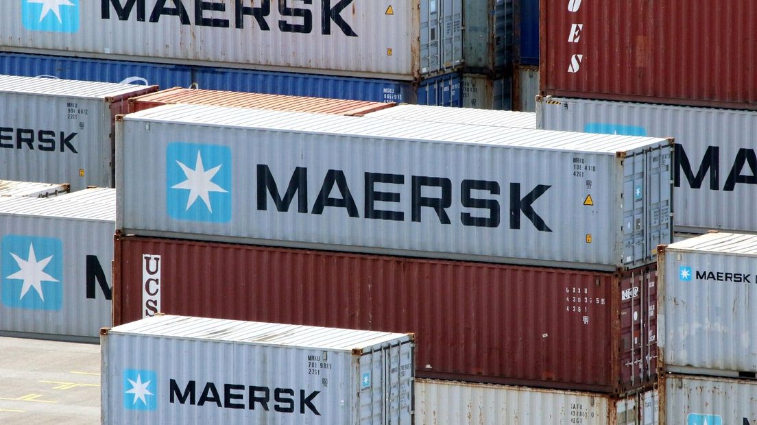 Containers van Maersk