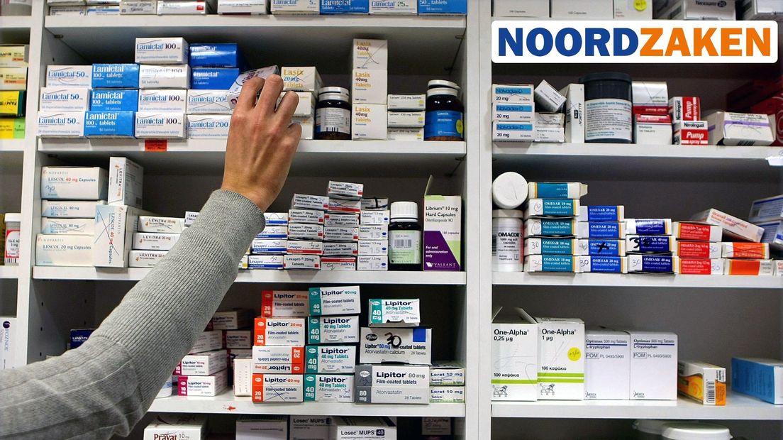 Geneesmiddelen bij een apotheek