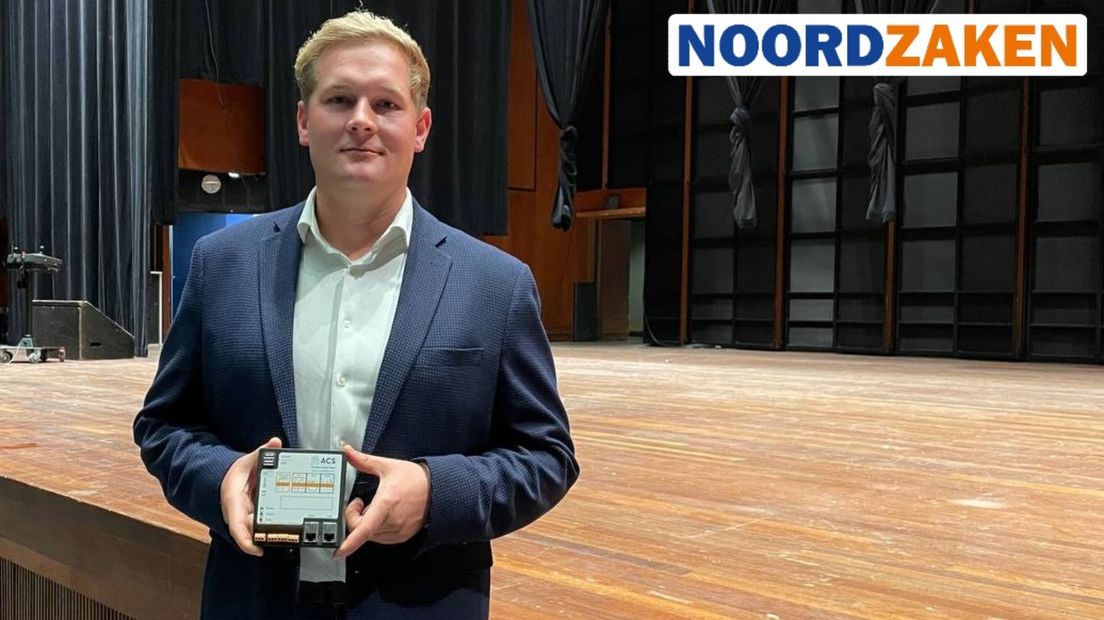Jeroen Jorna van ACS met de Smartbase