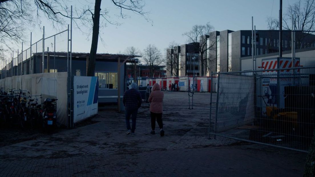 De noodopvang in Doetinchem.