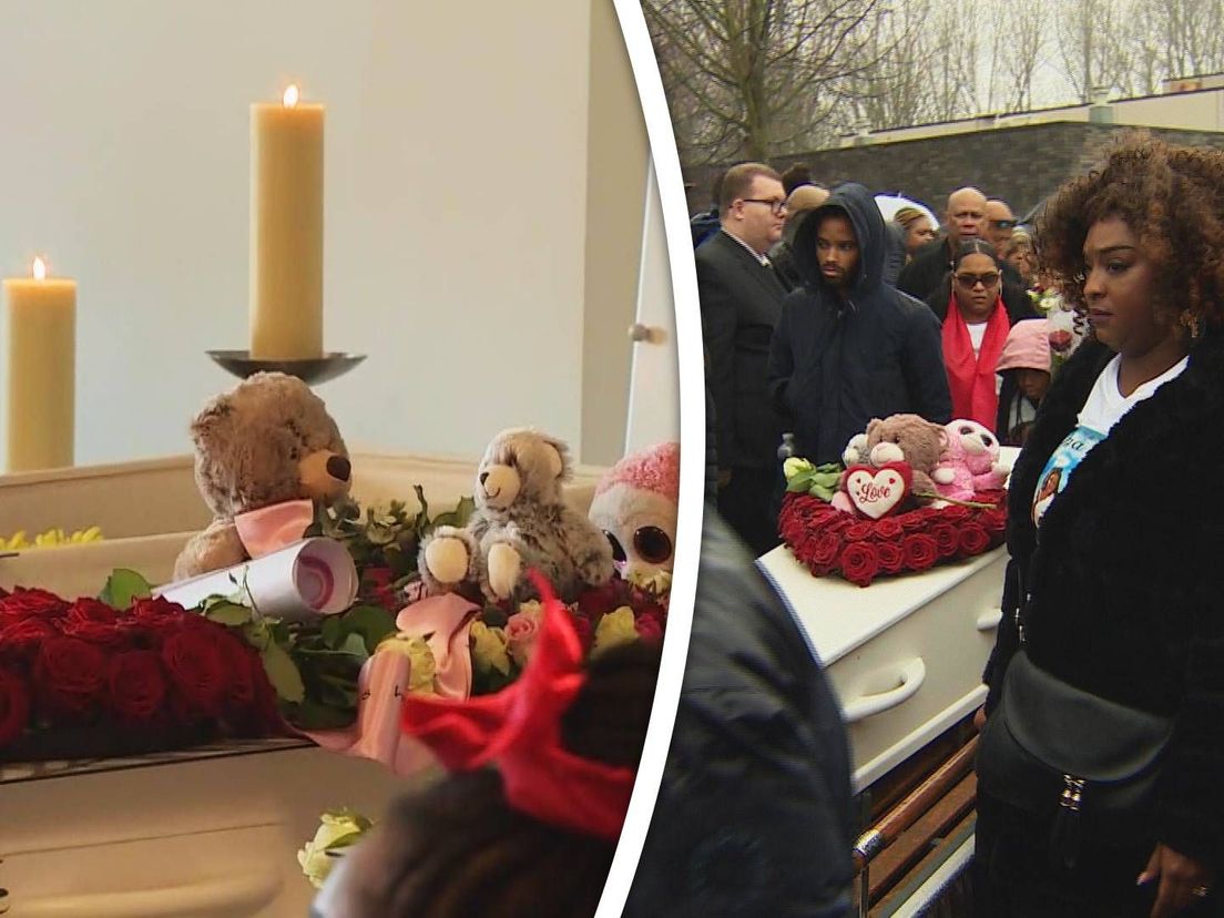 Vele honderden mensen nemen afscheid van verongelukt gezin