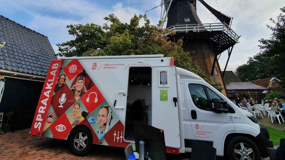 Het mobiele laboratorium in Loppersum