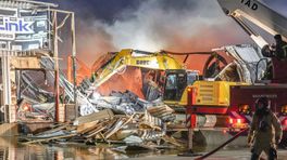Grote brand bij bedrijf in Roden onder controle, nablussen 'gaat nog even duren'