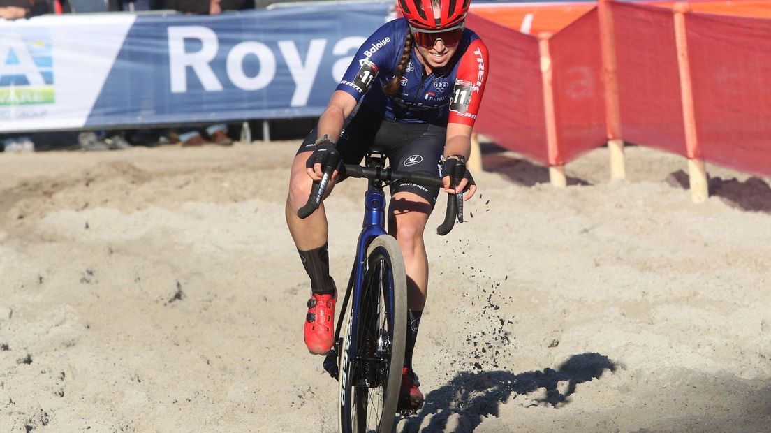 Van Anrooij reed goed in het zand in Antwerpen