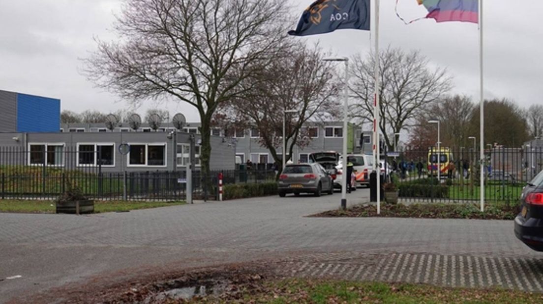 Bij het incident raakten twee mannen gewond