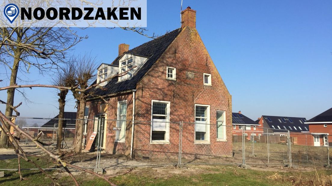 De boerderij die door de Gebiedscoöperatie Westerkwartier wordt verbouwd tot Innovatieboerderij