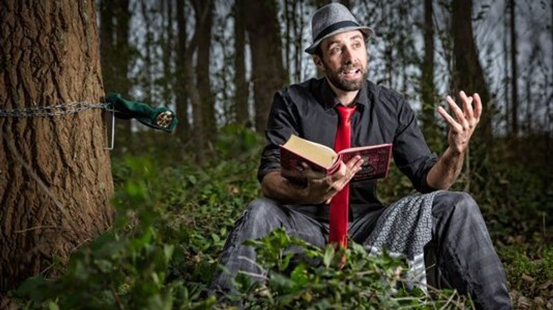 Jeroen van Hoek als verhalenverteller.