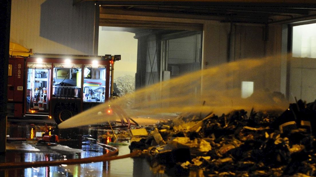 Afvalverwerker Langezaal had vorig jaar te maken met een reeks branden