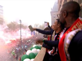 VIDEO: Zo zag de Coolsingel eruit tijdens de langverwachte huldiging van Feyenoord (en het was prachtig)!