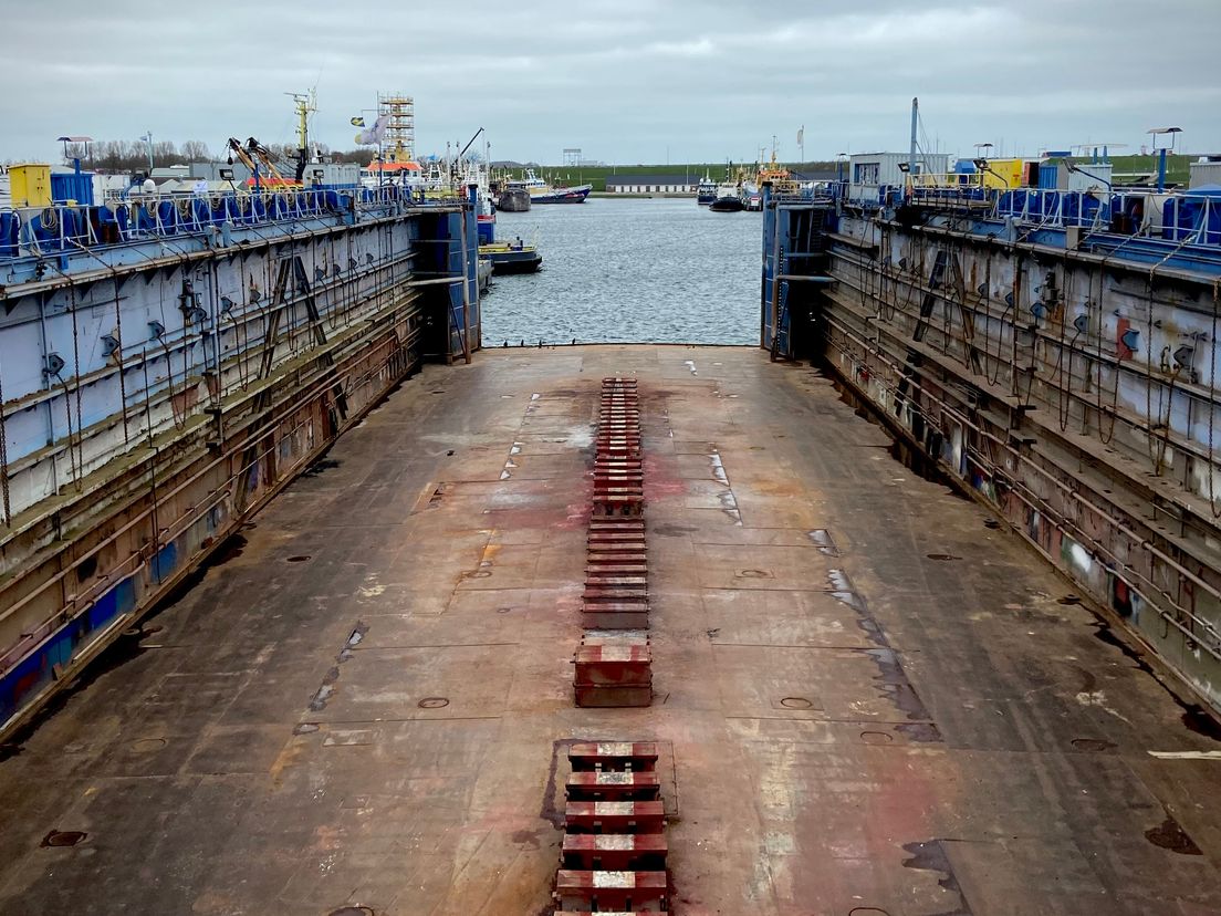 De Stellendamse scheepswerf Damen Maaskant Shipyards