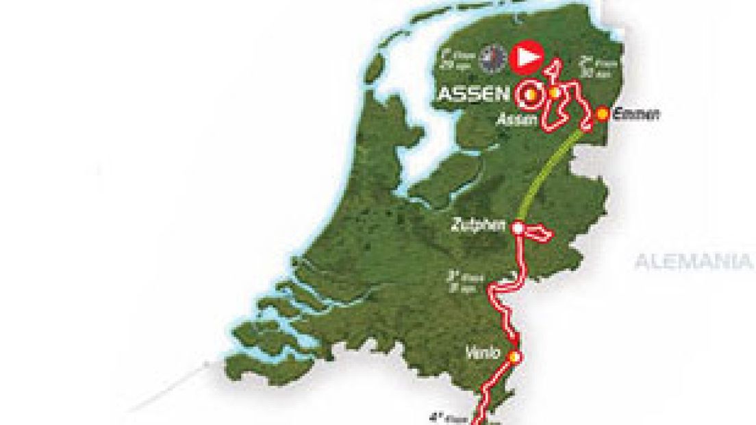Geldtekort bij Vuelta in Nederland
