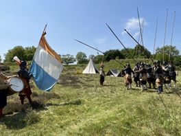 Leger uit Tachtigjarige Oorlog slaat kamp op bij Een-West
