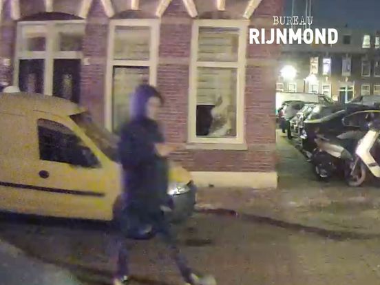 Bureau Rijnmond: vermoedelijke pleger aanslag met vuurwerkbom op Vlaardingse woning gefilmd