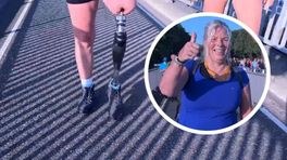 Pietsje verloor haar been maar loopt gewoon de 4Daagse