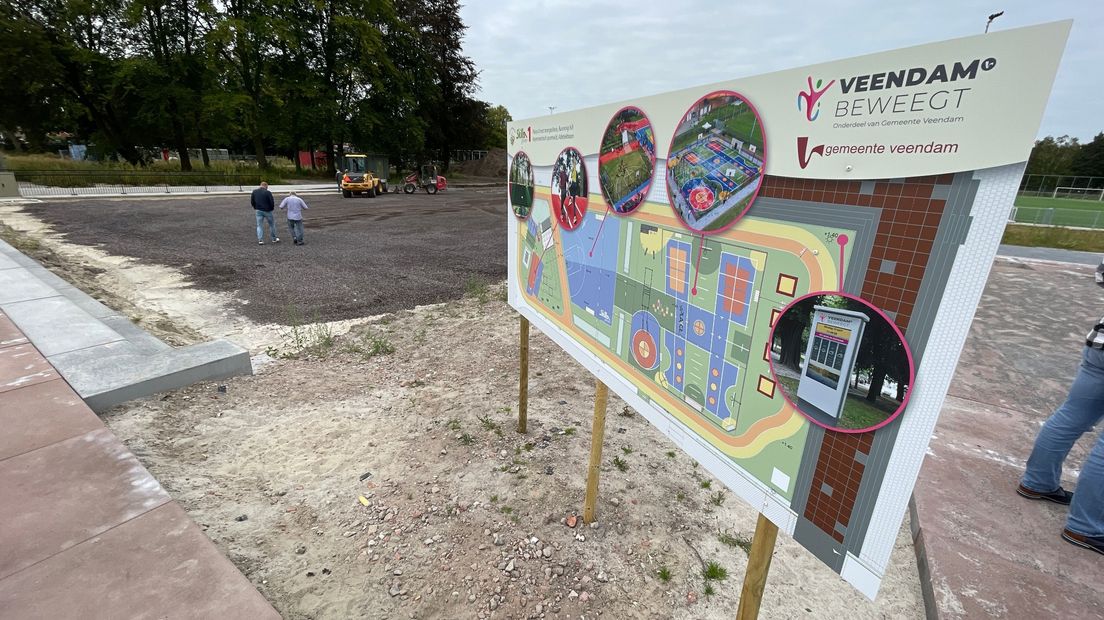 Plattegrond van de 'Skills Garden'