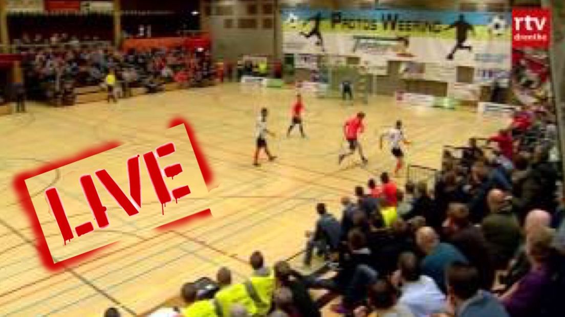 Volg de voorronde in het Protos Weering Zaalvoetbaltoernooi van minuut tot minuut