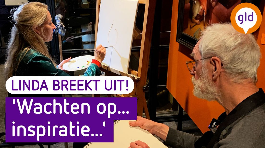 Linda breekt UIT! - #50 Schilderen met kunstenaar Marius van Dokkum in zijn eigen museum in Harderwijk