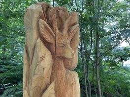 Op spûkejacht yn de natuer lâns bistebylden by de Spoekeplas