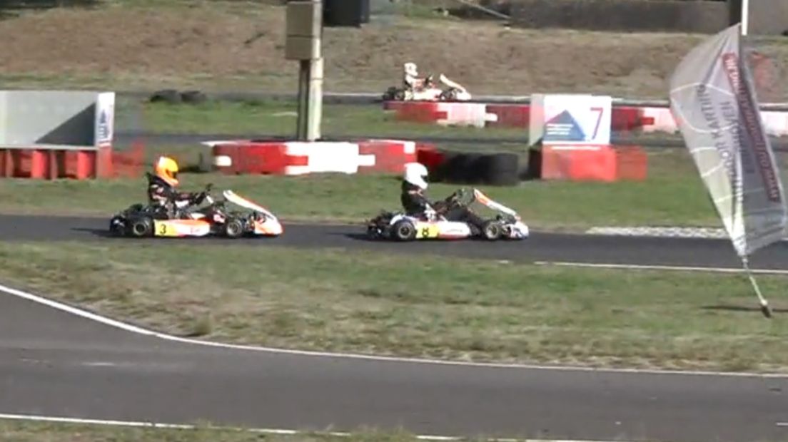 Nina Pothof mag naar de Europese finale in Le Mans van Girls on Track (archieffoto RTV Drenthe)