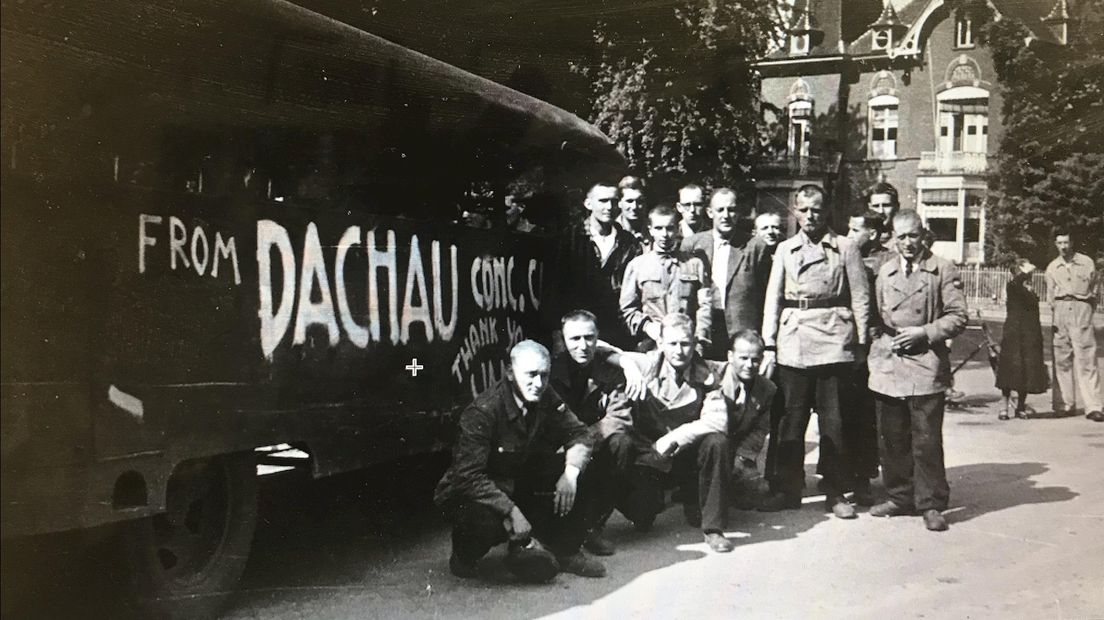 Dachau-gevangenen terug in Nederland