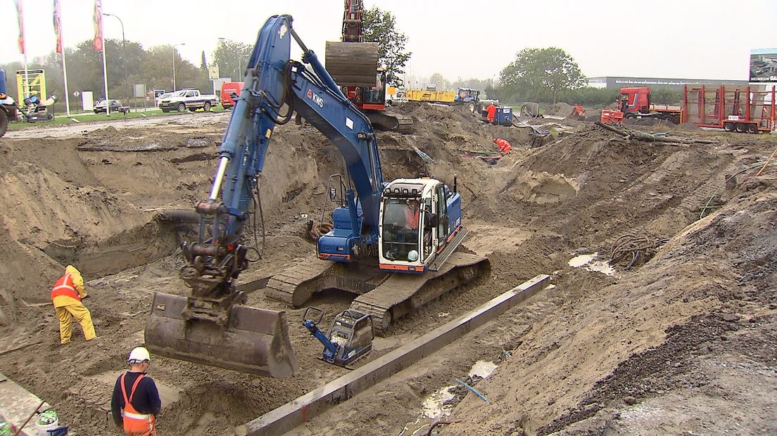Vertraging bij aanleg Goese fietstunnel