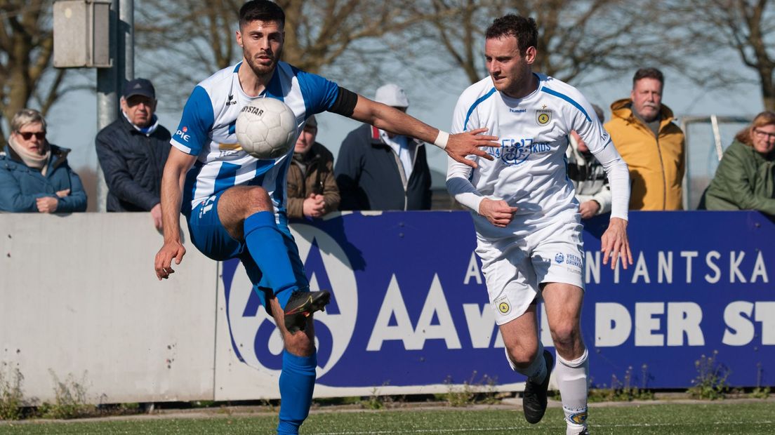voetbal Mohammad Jabar Zada Hoek