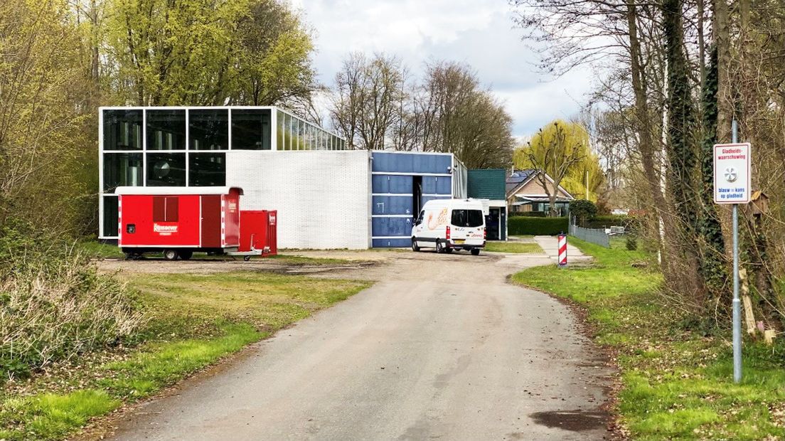 Gebouw van de stadsverwarming in Utrecht