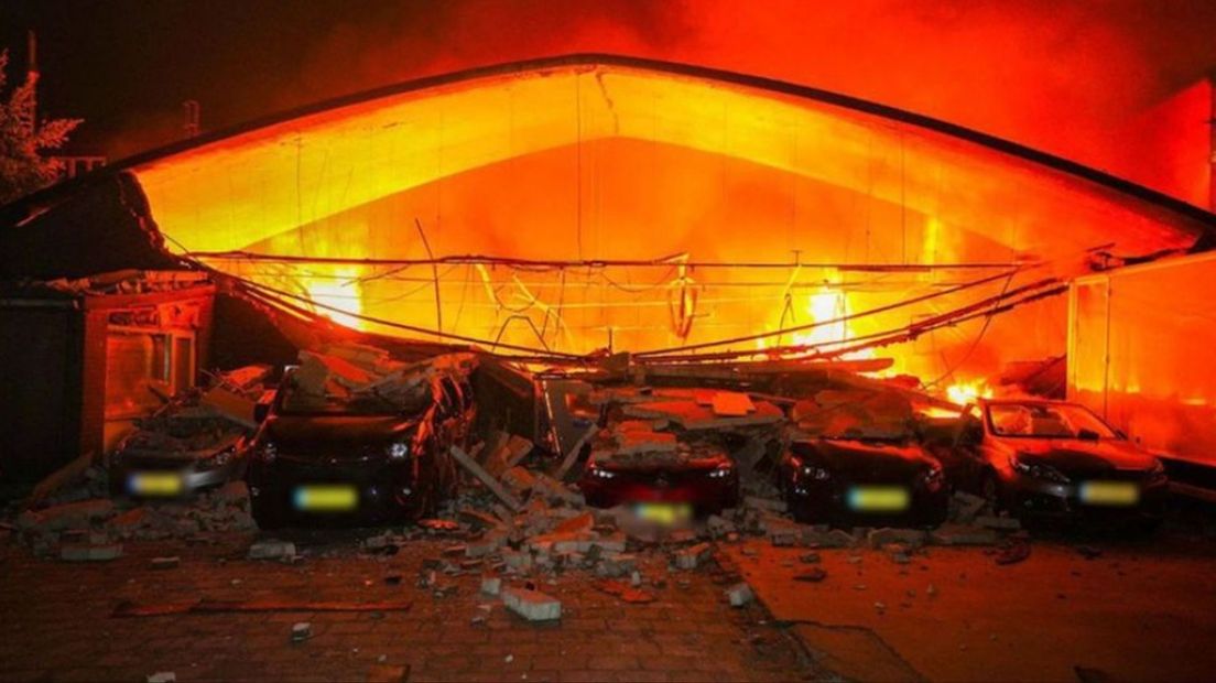 Grote brand in centrum Arnhem, tientallen bewoners stonden in april op straat.