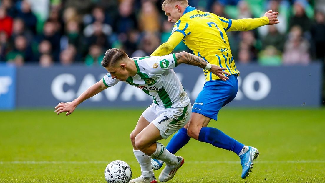 Tomas Suslov was elf maanden geleden tijdens de vorige editie van FC Groningen-RKC Waalwijk ook al van de partij.