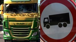 Dorp na jaren overlast 'eindelijk' verlost van 400 vrachtwagens