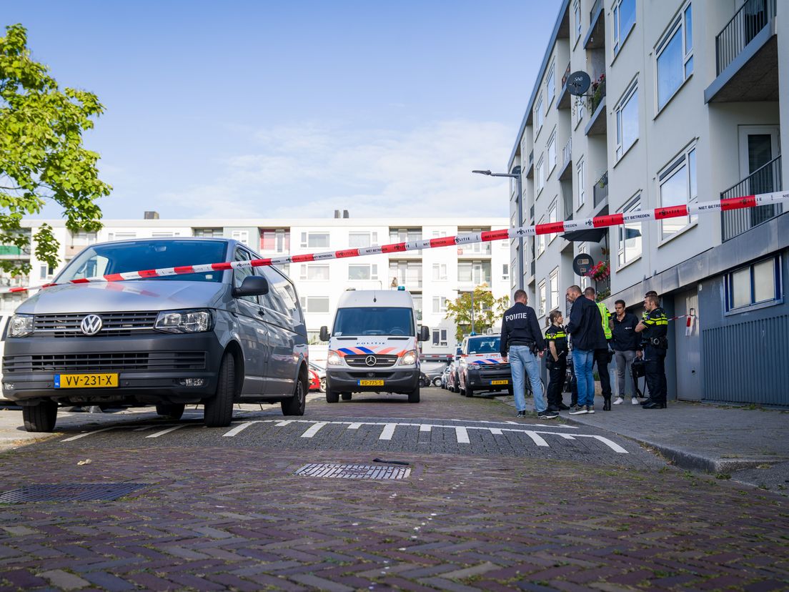 De Rotterdamse Thomas a Kempisstraat waar in september 2021 de dode Peter Lems werd gevonden