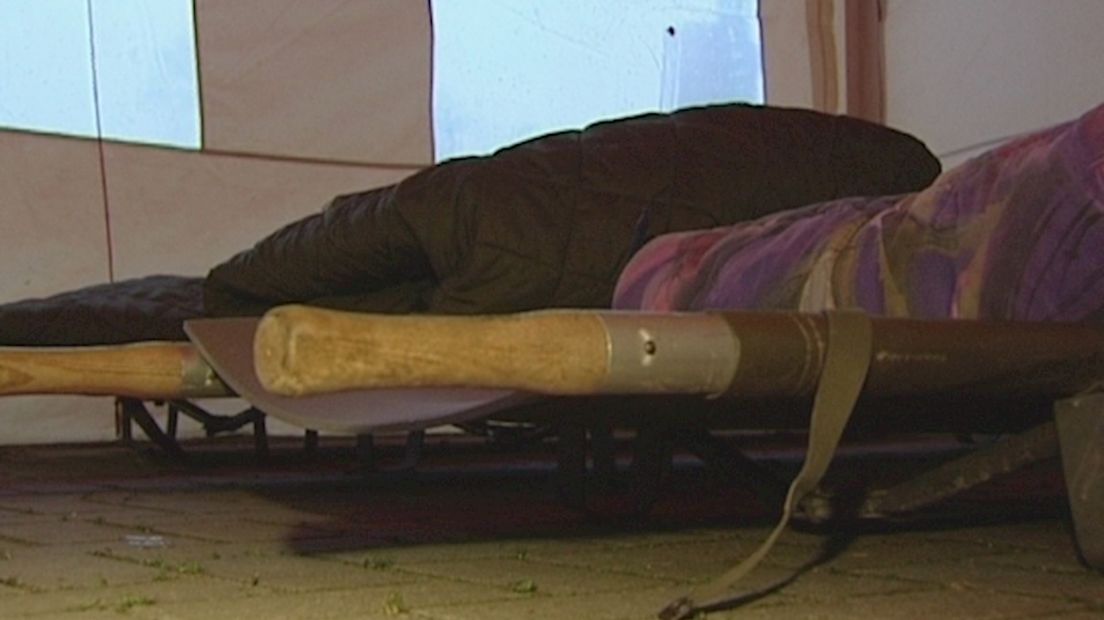 Tent voor daklozen