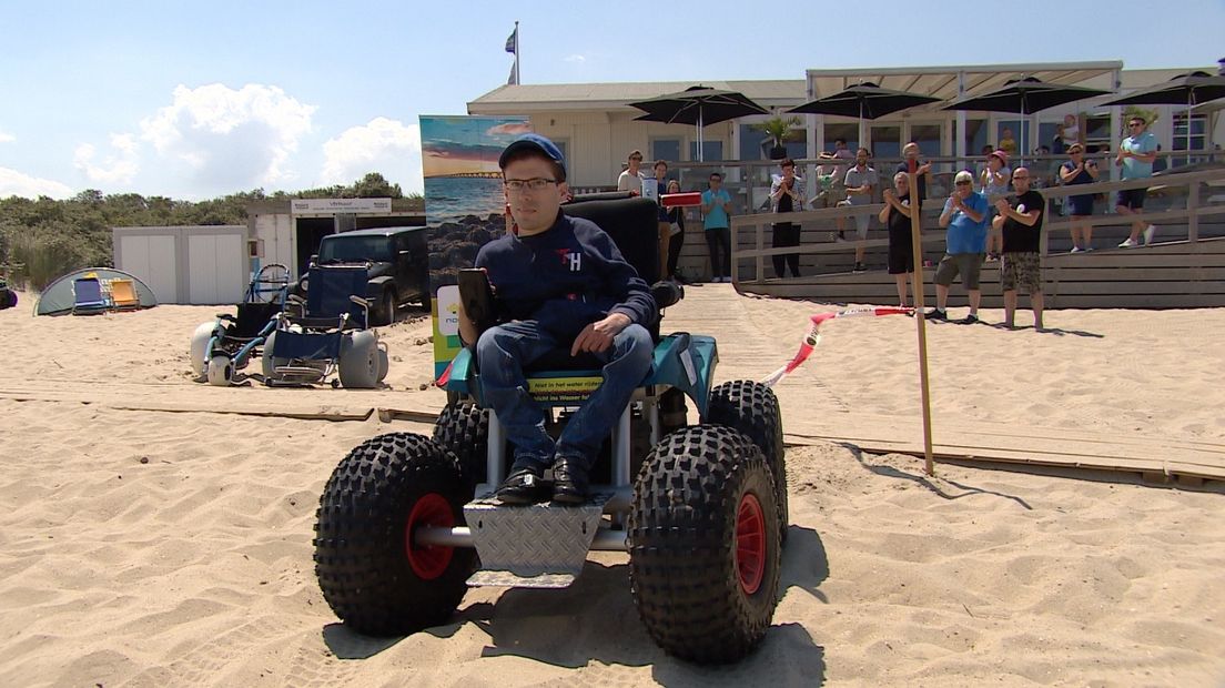 Hoe Wijnand na 25 jaar weer op het strand kwam