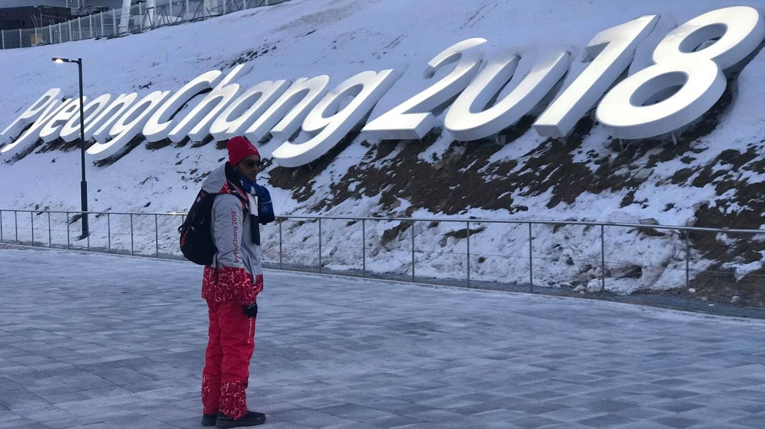 Middelburger Leroy Dilano Ponnuthurai is vrijwilliger in Pyeongchang