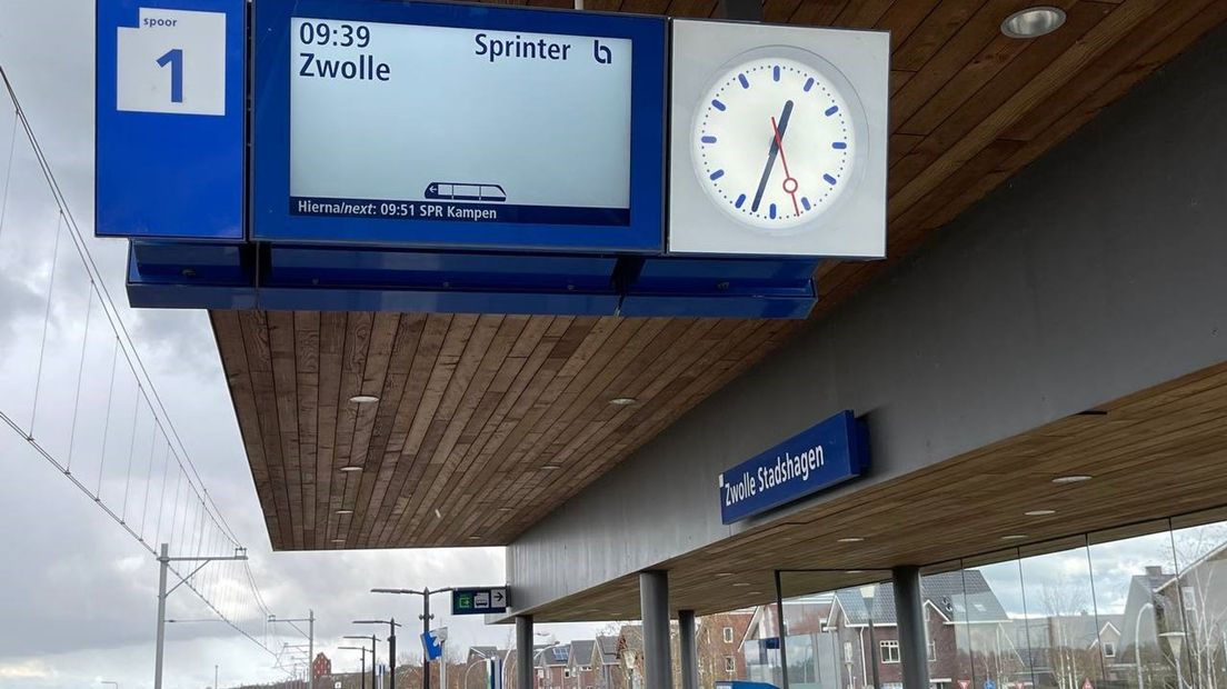 De trein tussen Zwolle, Stadshagen en Kampen valt geregeld uit