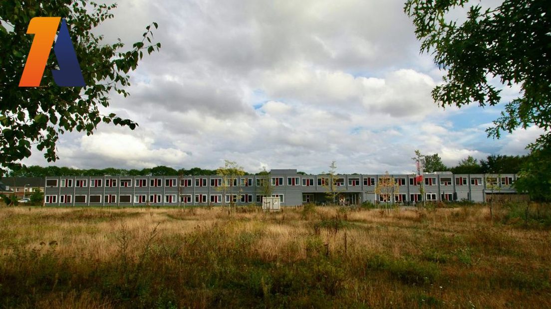 Het tijdelijke opgetrokken huisvesting in Lichtenvoorde van zorg- en verpleegorganisatie Careaz