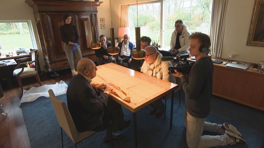 Opnamen voor de documentaire van Willy Berends en Erik Dijkstra