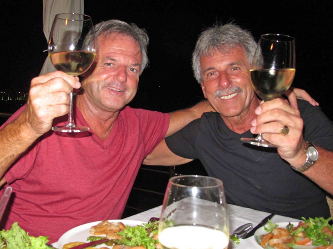Jos (L) en Peter (foto eigen collectie)