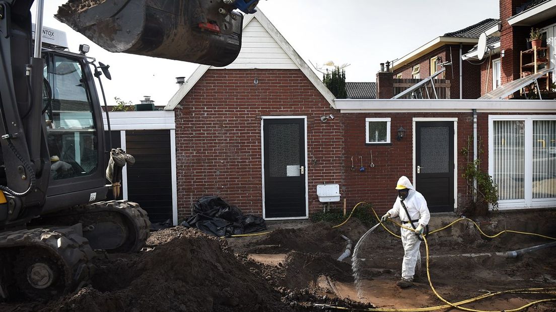 Asbestsanering in de Goorse wijk 't Gijmink