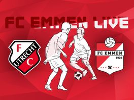 Lees terug: Tiental FC Utrecht wint van FC Emmen