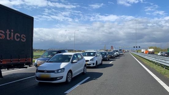 Megafile na ongeluk op A50