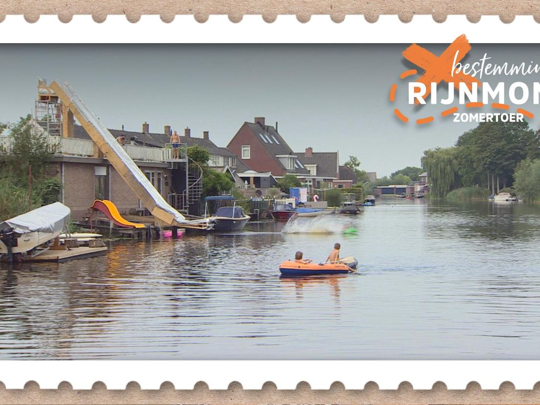De megawaterglijbaan in Giessenburg