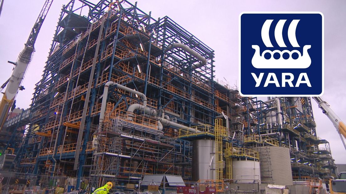 De nieuwe fabriek, Ureum 8, die Yara in april opent