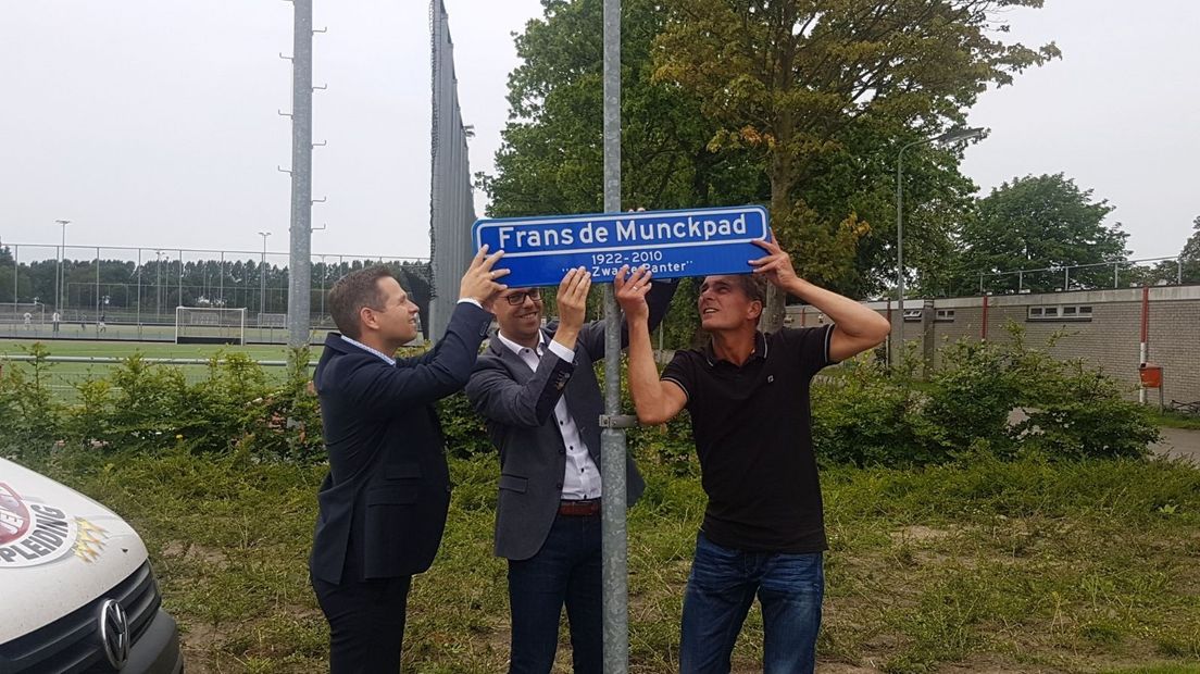 Zwarte Panter van Goes geëerd met eigen pad