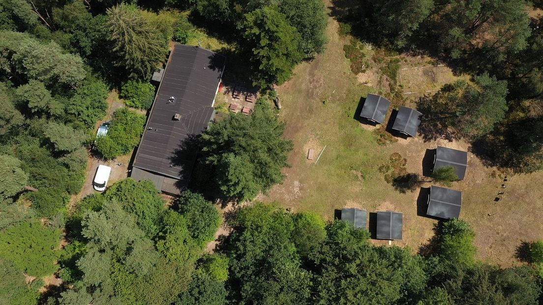 Het gewraakte kampeerterrein aan de Doornseweg in Leusden