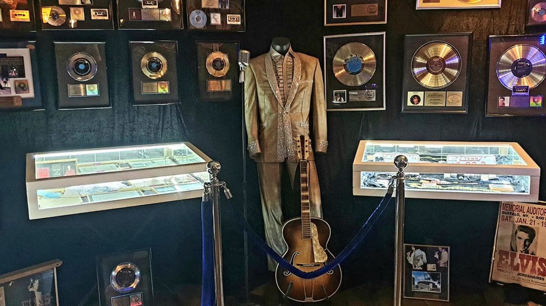 Het gouden pak van Elvis Presley en andere unieke items