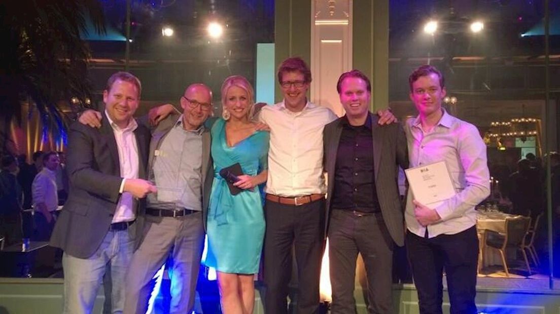 Team TriMM bij uitreiking