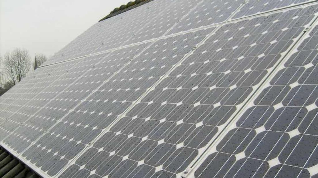 Zonnepanelen op woning