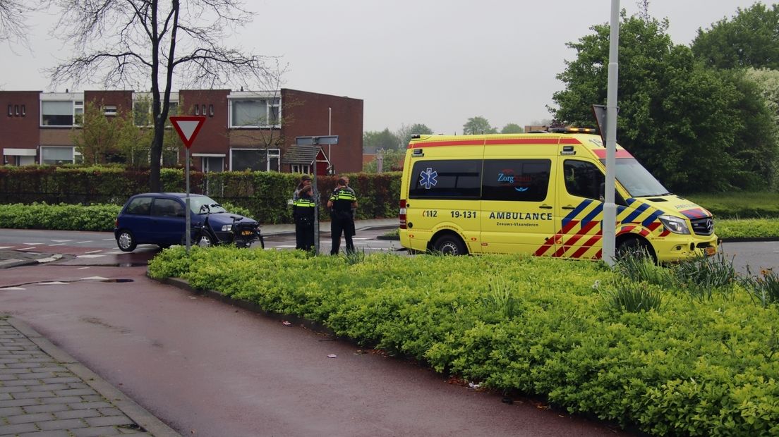 Fietser gewond bij aanrijding met auto in Terneuzen